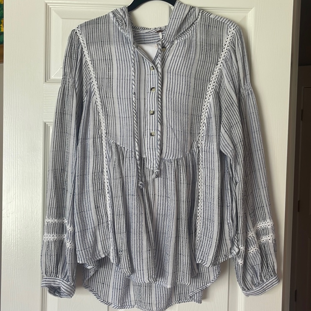 Free People Shirt with hood